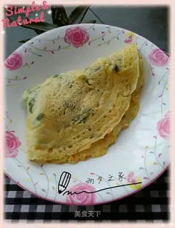 Onion omelet