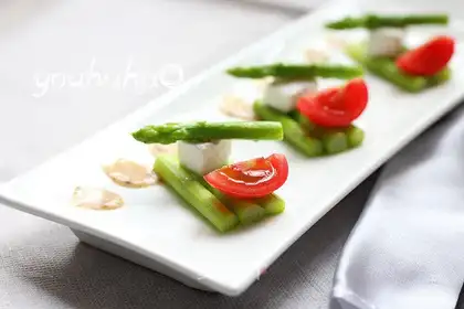 A cheese salad