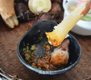 A cassava potato
