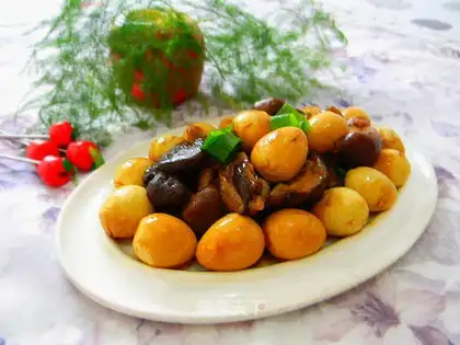 Egg burn mushrooms