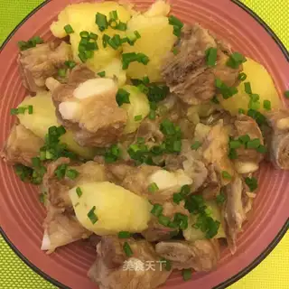 Crack potatoes