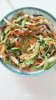 Fried carrot mushrooms