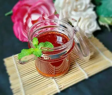 Homemade red oil