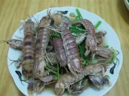 Salmon shrimp