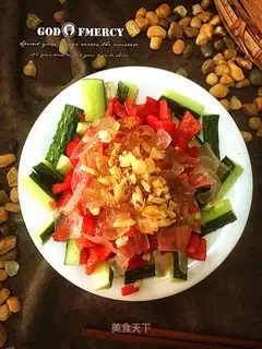 ♪ Cold pepper with cucumber ♪