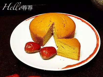 Red date cake