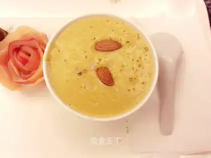 Pumpkin cassava soup