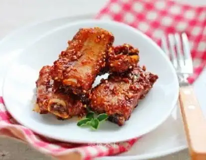 Garlic herbal lamb chops