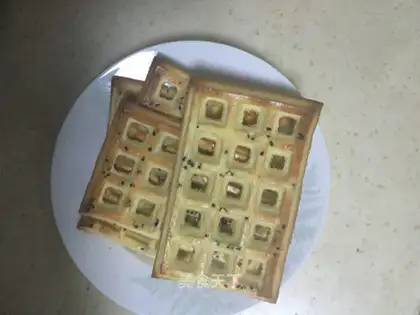 Vanilla waffles