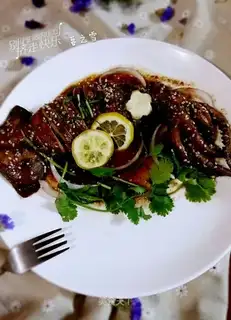 Soy sauce squid
