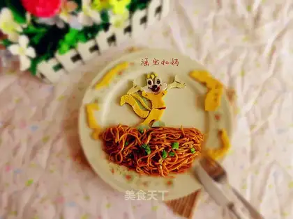 Hot dry noodles
