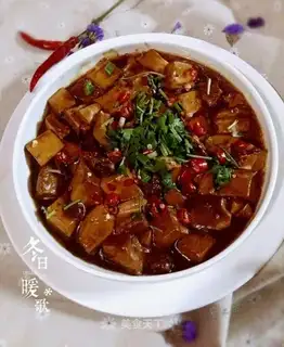 Red roast tofu