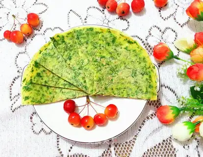 Celery omelet