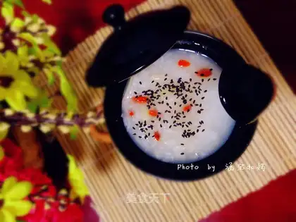 Double rice porridge