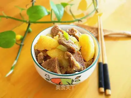 Lamb stew potatoes