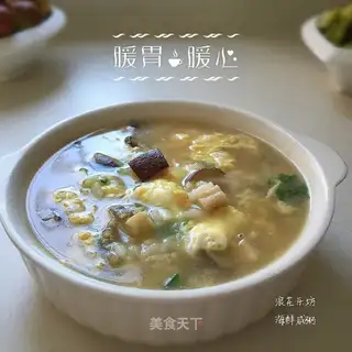 Seafood porridge