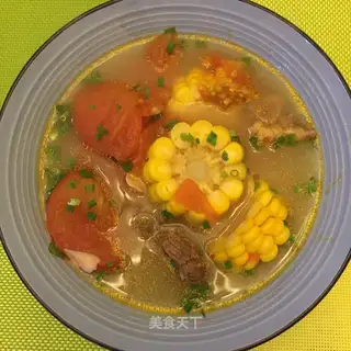 Tomato beef soup