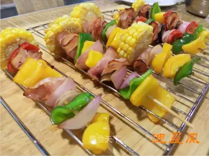The seven-coloured pepper bacon