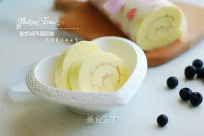 Yogurt taco roll