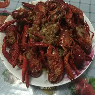 Garlic lobster