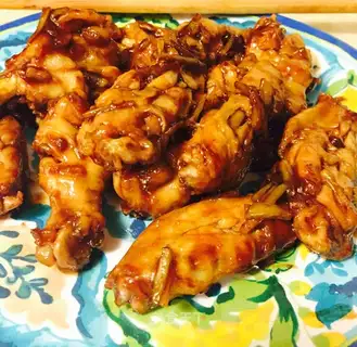 Sweet Coke chicken wings