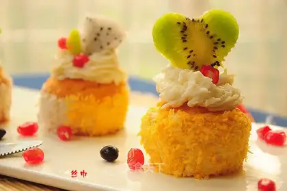Fruit and vegetable cotton towers