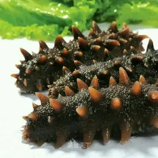 The dry sea cucumber