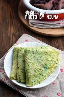A green eggcake
