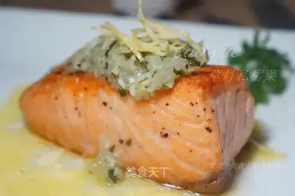 Lemon butter salmon