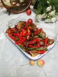 Cream peppers for dry fish