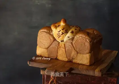 Lazy cat toast