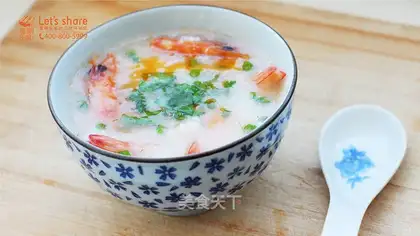 Secret shrimp congee