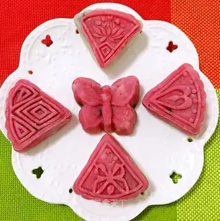 Ice bean cake