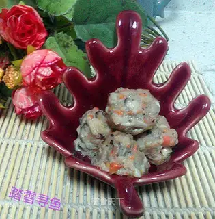 Porridge meatballs