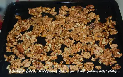 Amber walnuts