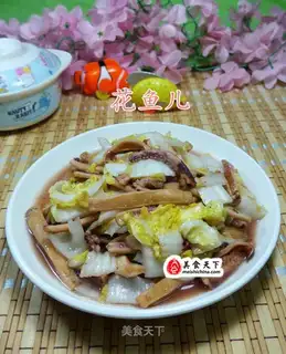 Squids fried doll food