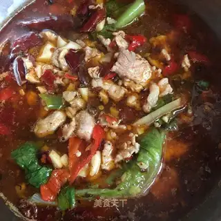 Boiled meat