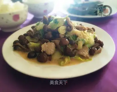 Scrambled cabbage
