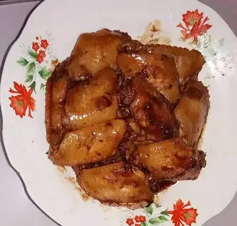 Coke chicken wings