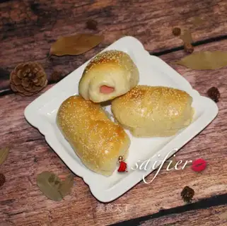 Ham sausage bread