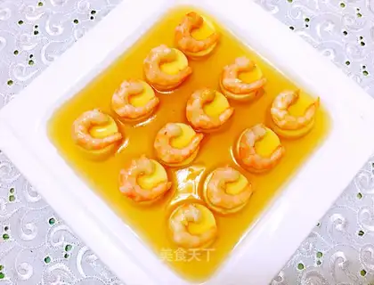 Crystal Japanese tofu shrimp