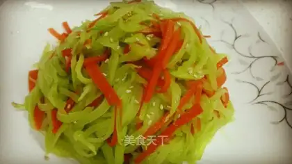Fried silk