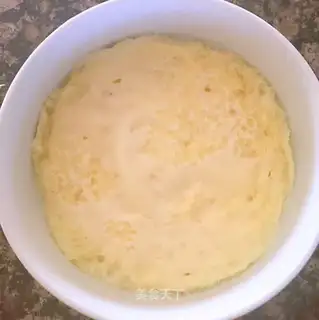 Microwave chicken cake