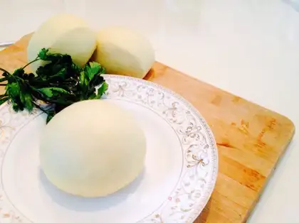 It's a handmade milk bun