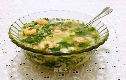 It's time for the shrimp