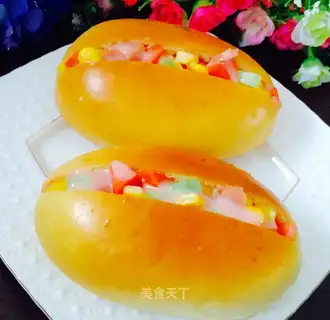 Simple salad bread