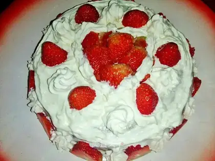 Strawberry cake