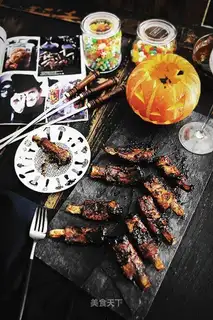 Roasted pork chops