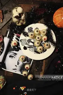 Halloween eyeball cake