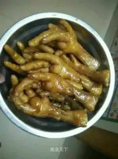 The chicken feet